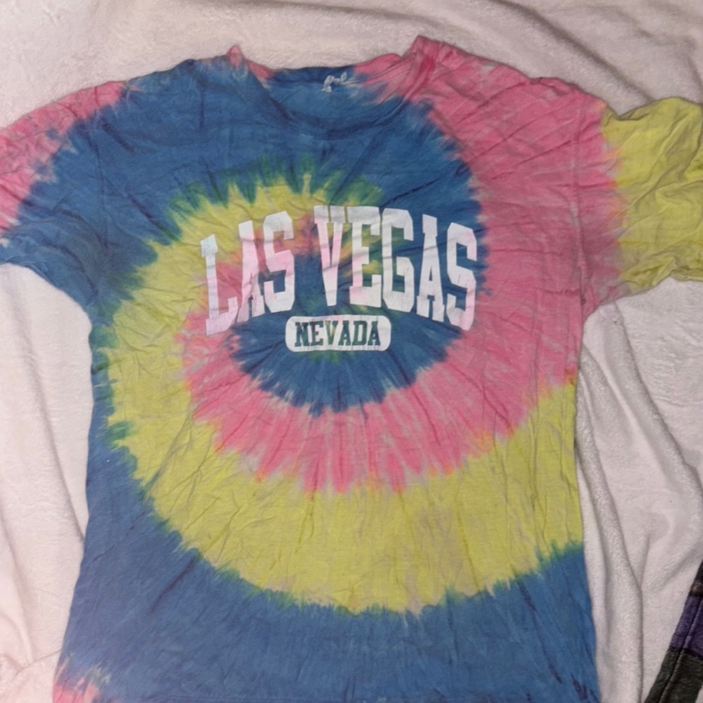 Las Vegas Tie-Dye Mens T-Shirt